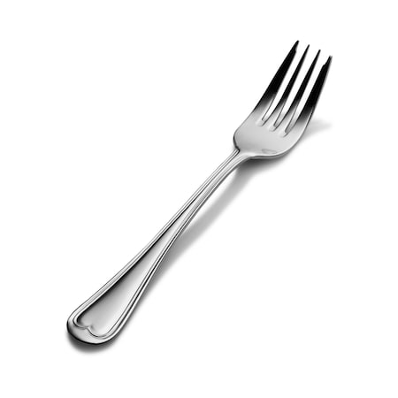 Bon Chef Victoria, Salad/Dessert Fork, Mirror Finish, 18/10, 7.15" , set of 12 S607